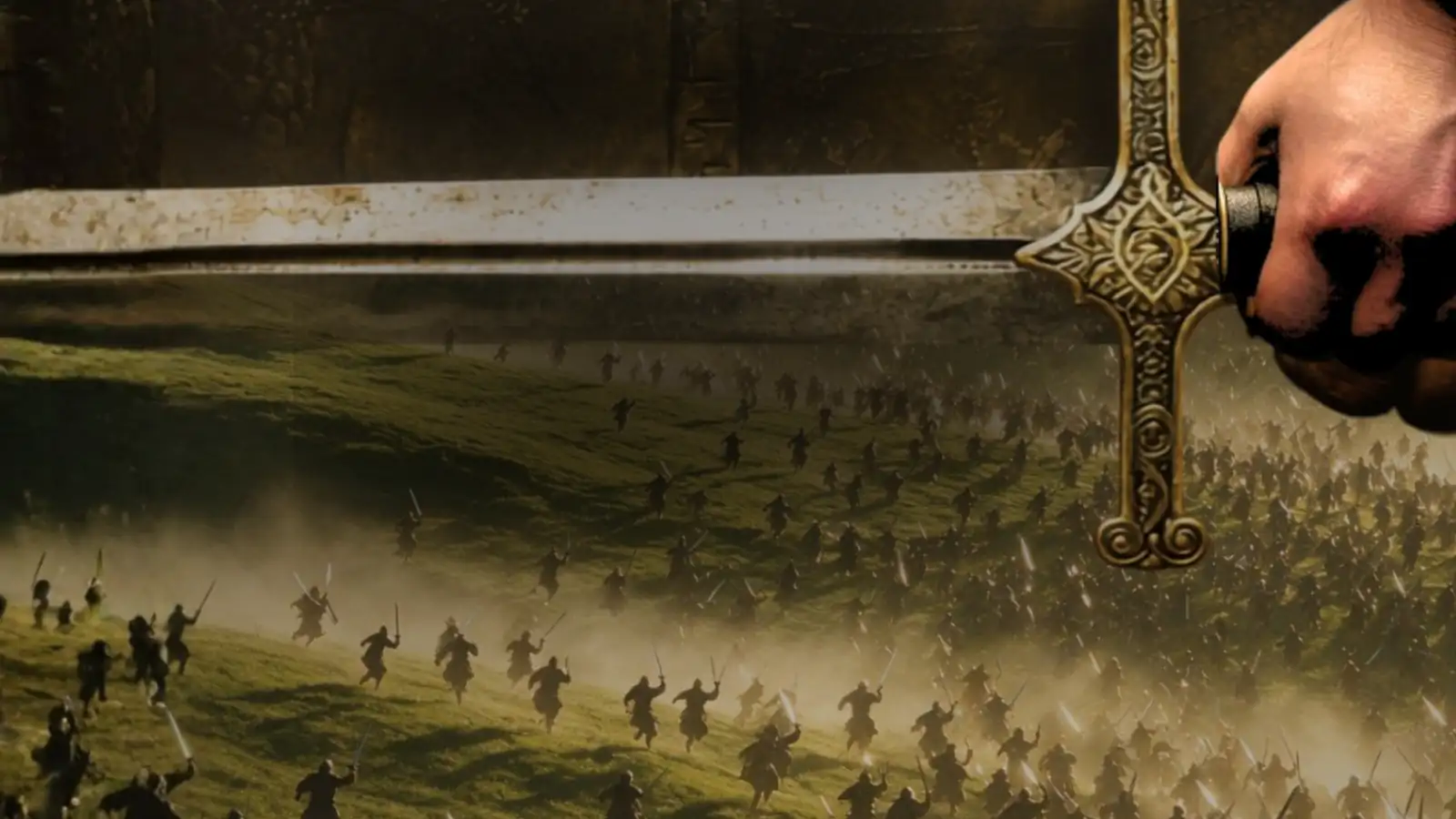 Arte do Congresso Impacto Profético 2026, Festa dos Tabernáculos: uma espada forjada sobre um campo de batalha, com o tema "Forjando espadas, gerando valentes", 25 a 27 de setembro, presencial e online, Campinas